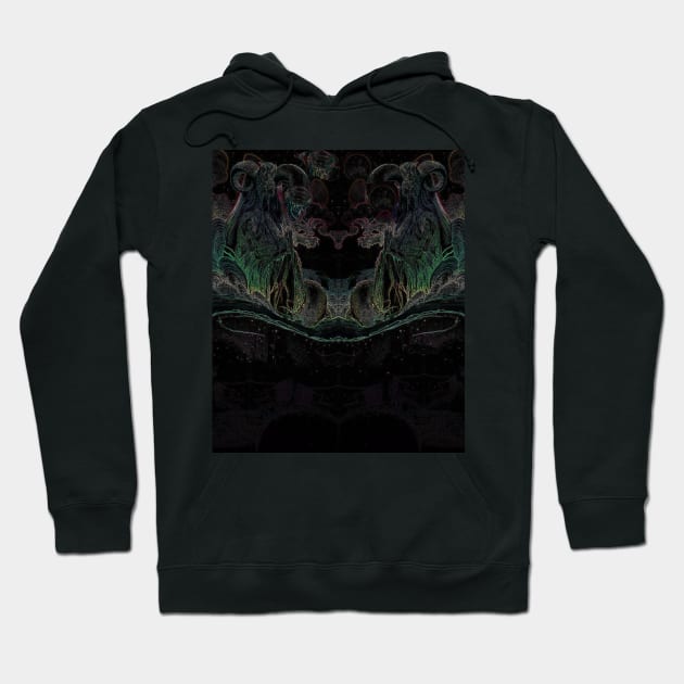 fantasy creepy world art Hoodie by NIKA13